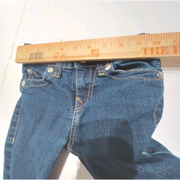 True Religion Boys Straight Leg Jeans With Adjustable Waist Size 6 - Picture 6 of 8